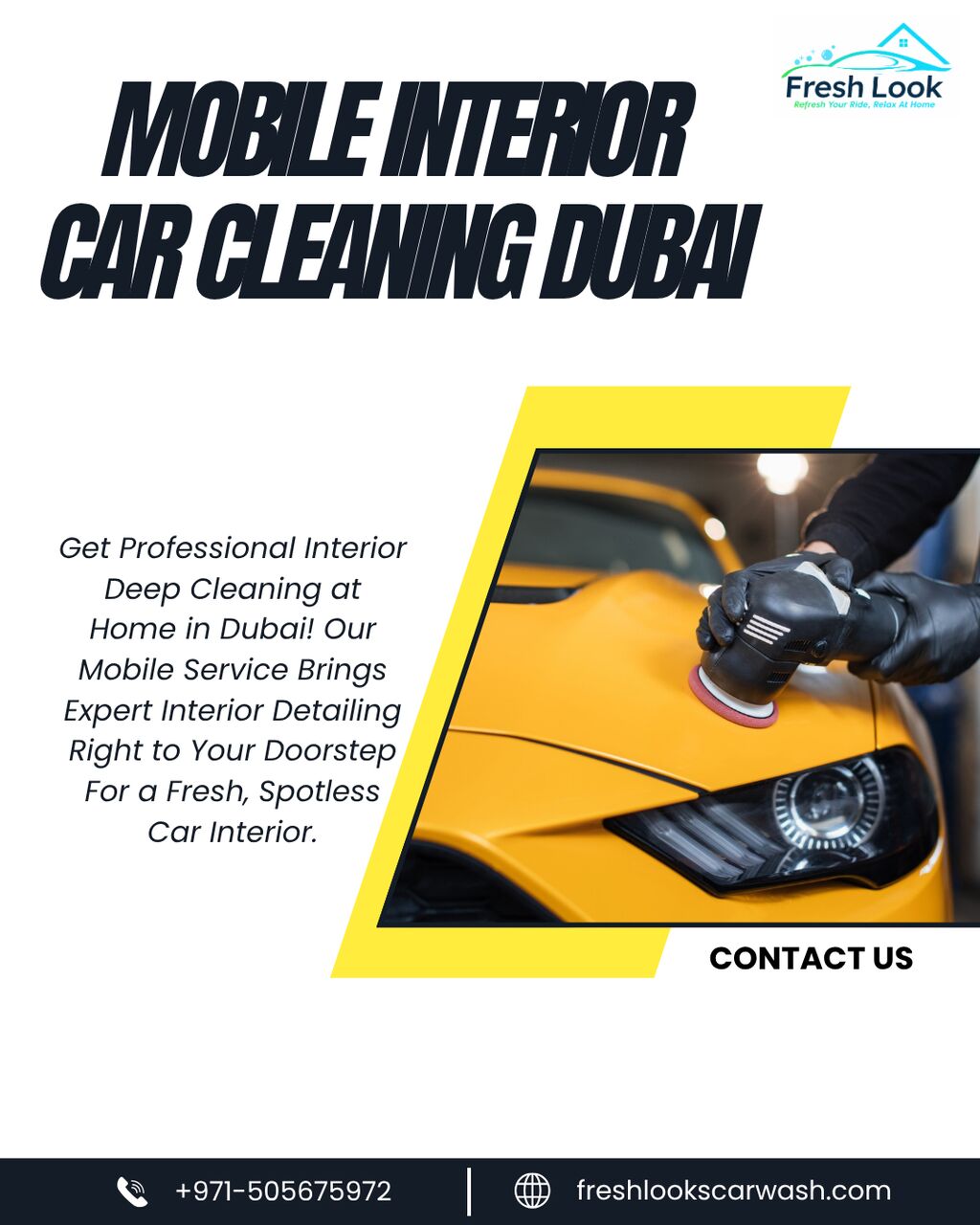 Dubai, Business, Mobile Interior Car Cleaning Dubai &ndash; Deep Car Cleaning Wherever