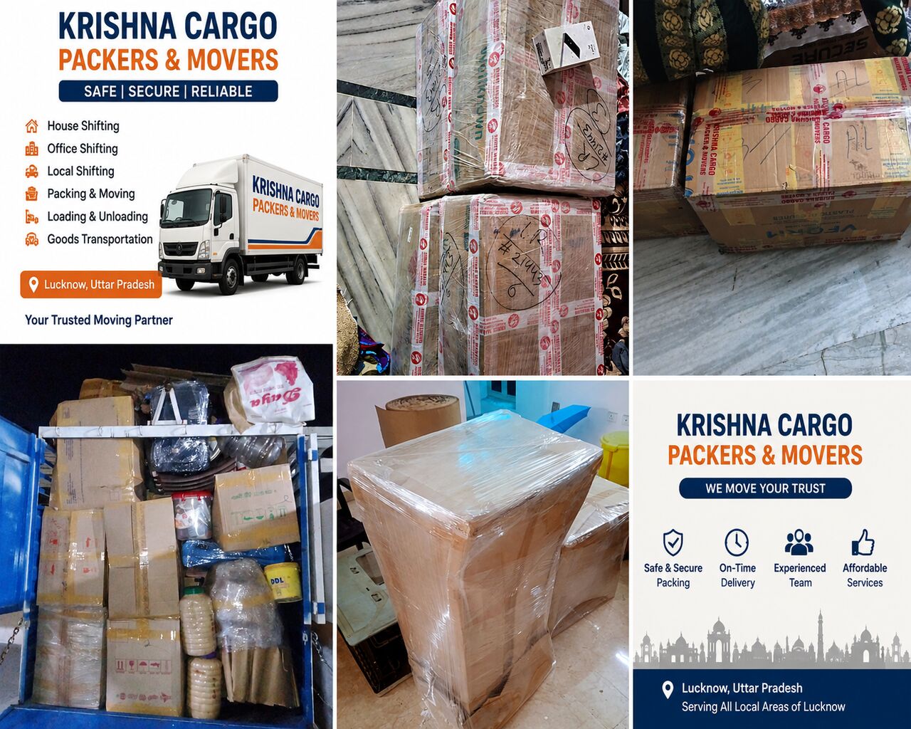 Lucknow, Logistics, Krishna Cargo Packers & Movers &ndash; Packers And Movers In Lucknow