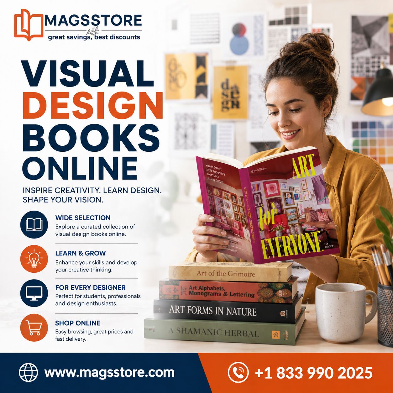 New York, Books, Visual Design Books Online For Creative Learning