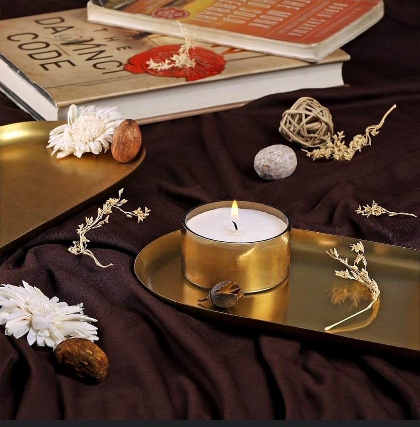 Noida, Household, Scented Candle Glass Bowl Fancy Candle | Derben Clove Gifts