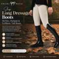 USD 210,  Shop Long Dressage Boots | DeNiro, Parlanti & LeMieux Tall Boots