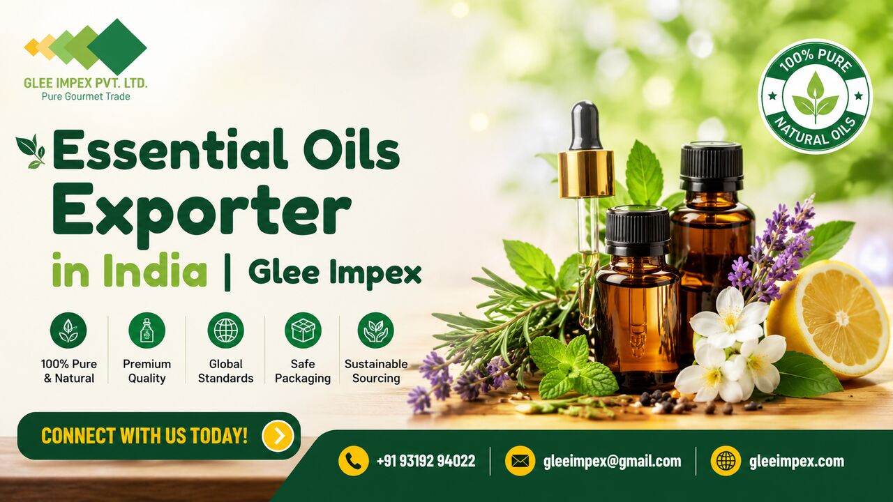 New Delhi, Businesses For Sale, Essential Oils Exporter In India &ndash; Glee Impex