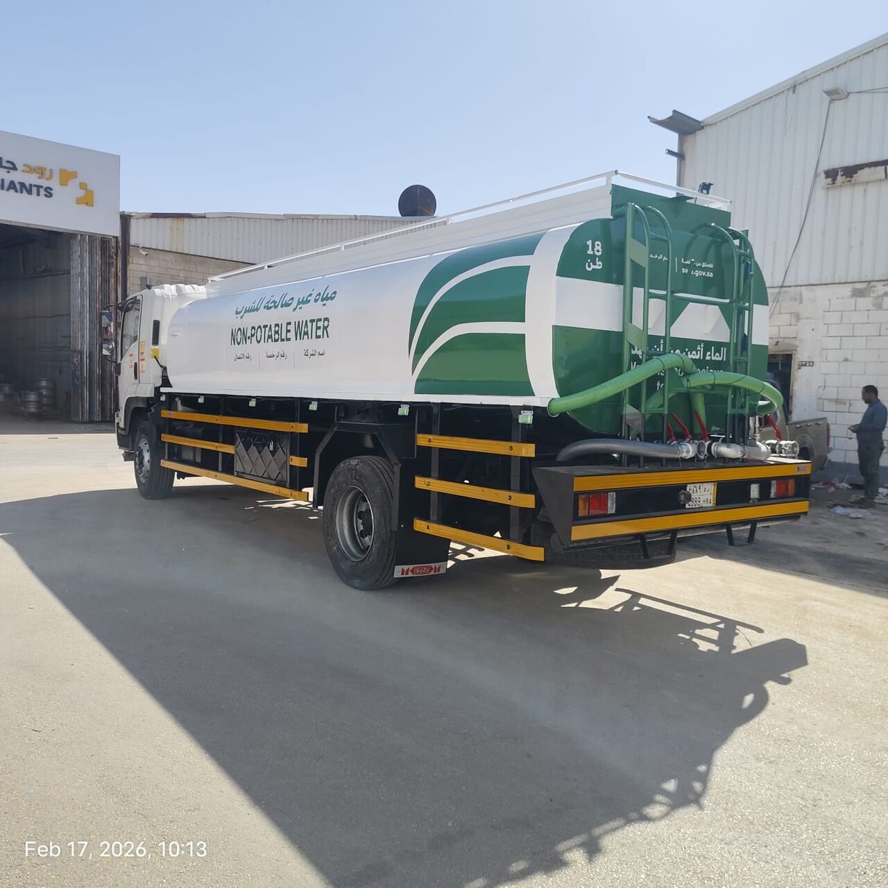 Riyadh, Equipment Rental, 18,000-Liter Water Tanker Available For Monthly Rental