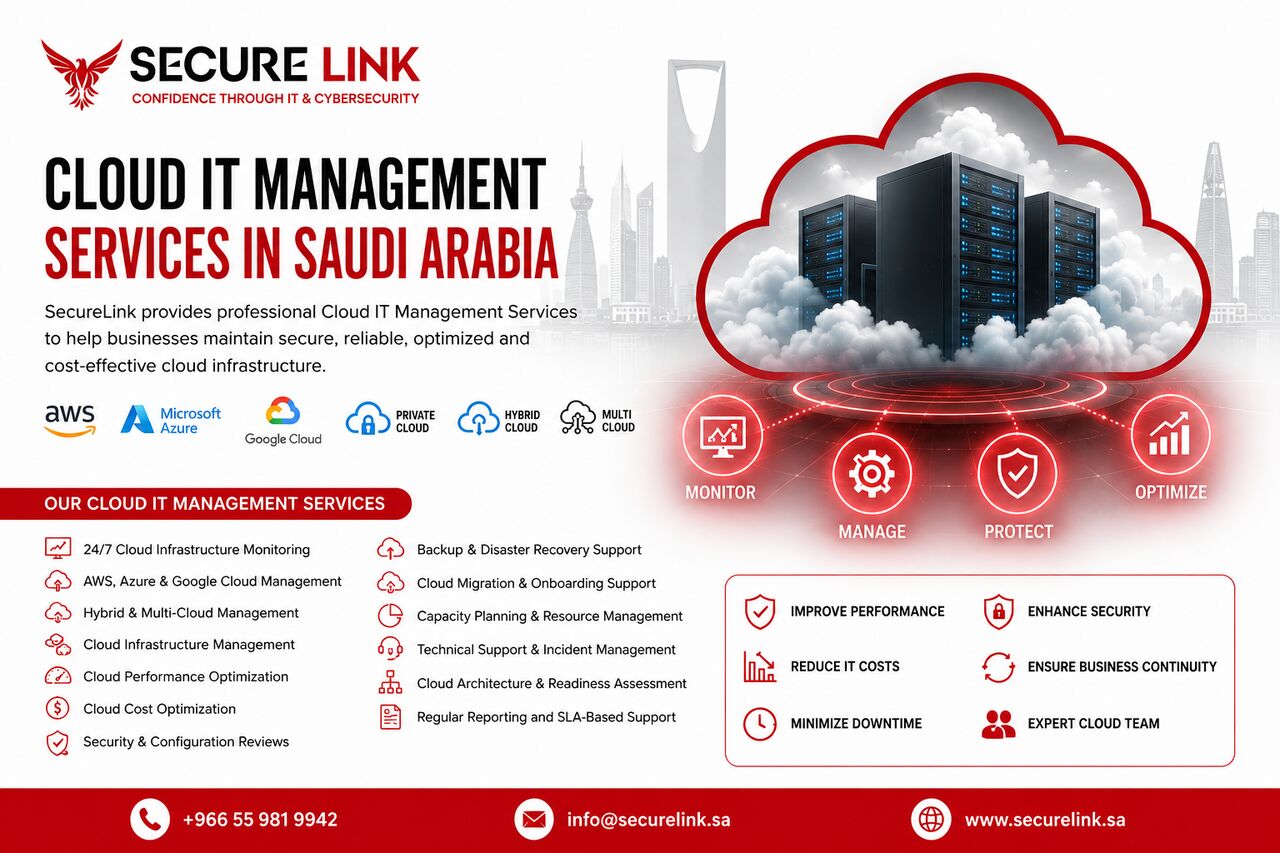 Riyadh, Business, Cloud IT Management Services In Saudi Arabia
