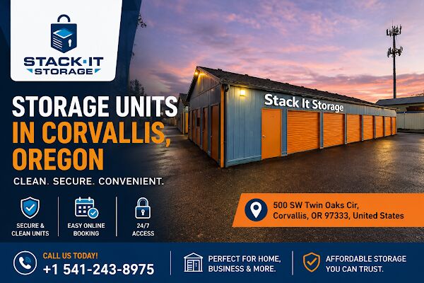 New York, Real Estate, Secure & Convenient Storage Unit In Corvallis