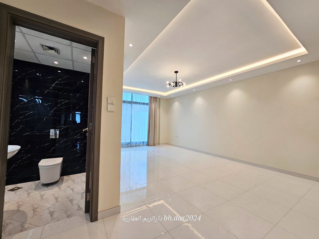 Hidd, Apartments, Flats, Houses & Villas, BHD 300/year,  2 BR,  Al Hidd City/High-end Apartment For Rent With AC & Curtains Including Electricity