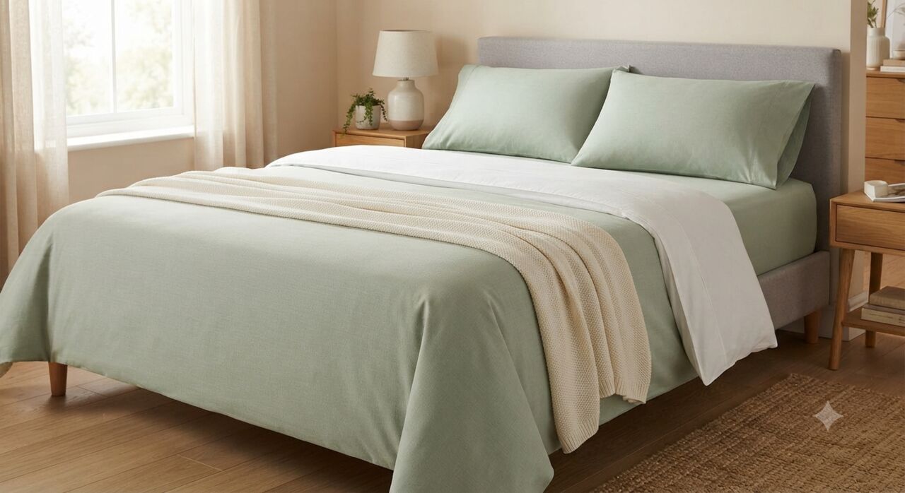 Mumbai, Household Items, INR 1499,  Double Bed Cotton Bedsheet 90x100 Inch &ndash; With 2 Pillow Covers
