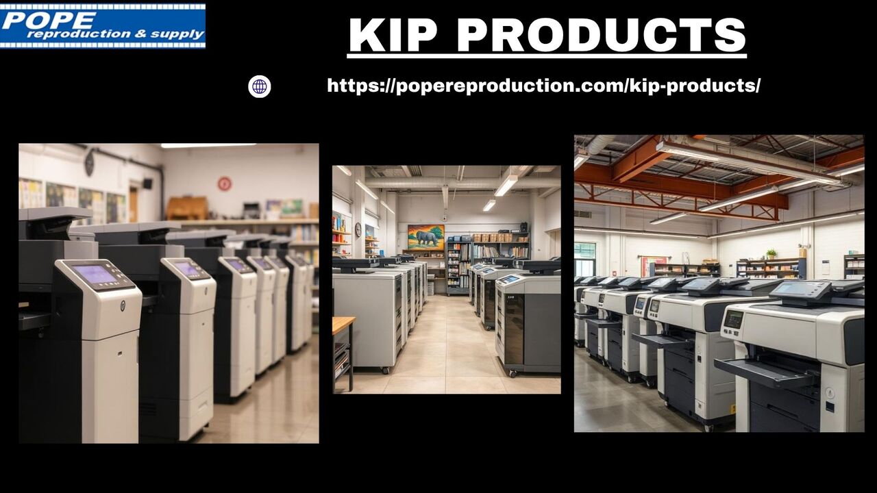 New York, Printing, Kip Products Are Critical For Producing High-resolution Printed Marketing Documents