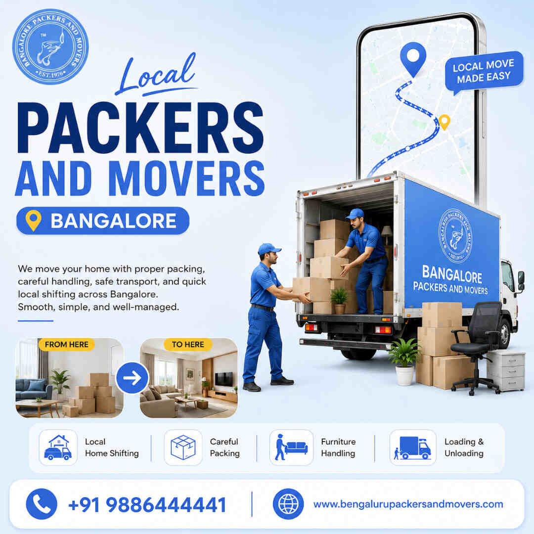 Bangalore, Relocation, Local Packers And Movers Bangalore
