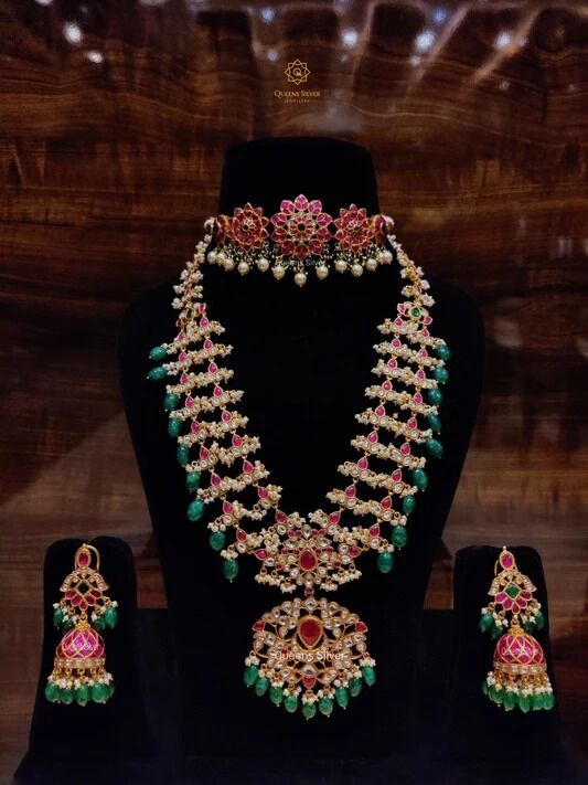 Mumbai, Jewelry, Silver Wedding Jewelry Sets | Classic Elegance And Statement Glamour