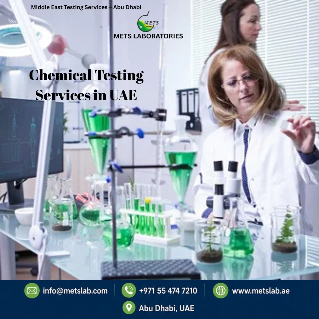 Abu Dhabi, Business, Industrial Chemical Testing Services UAE For Chemical Composition