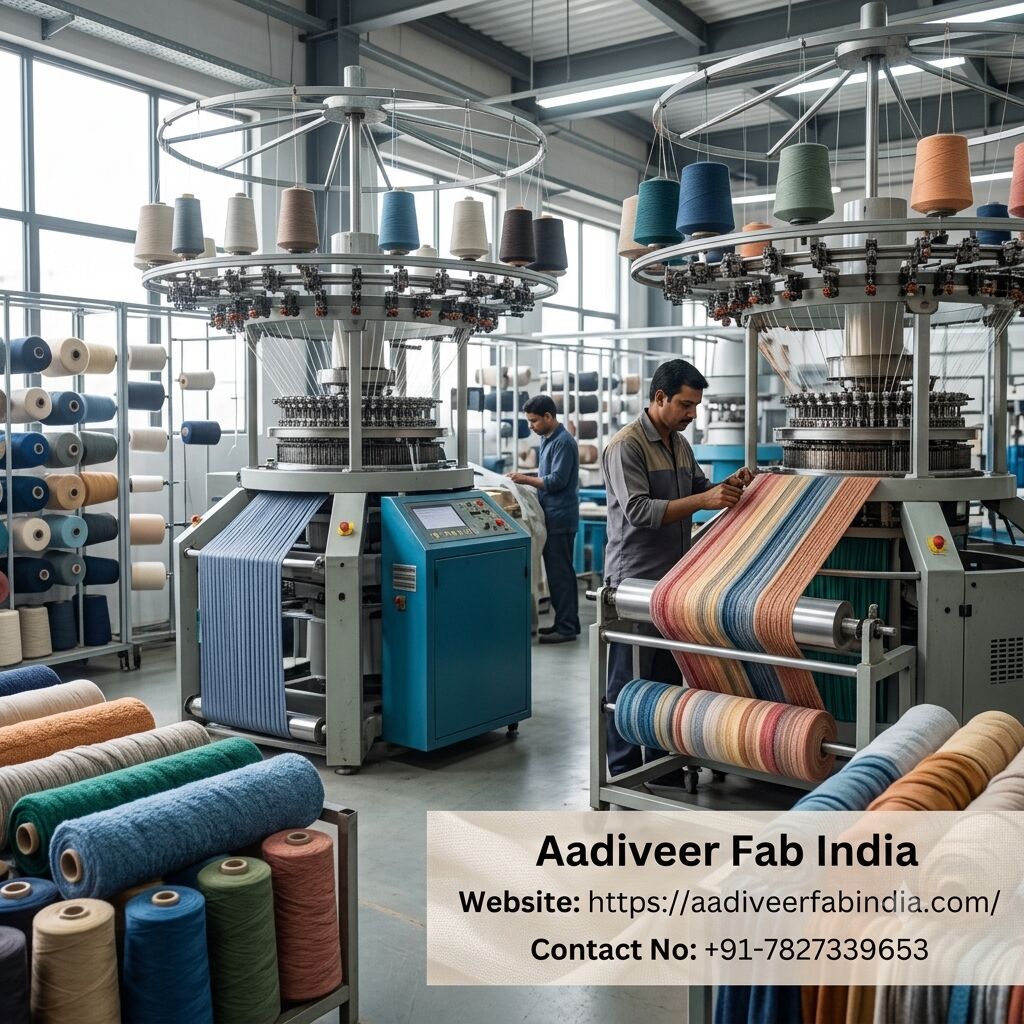 Haryana, Clothing & Accessories, Knitted Fabric Manufacturers In India