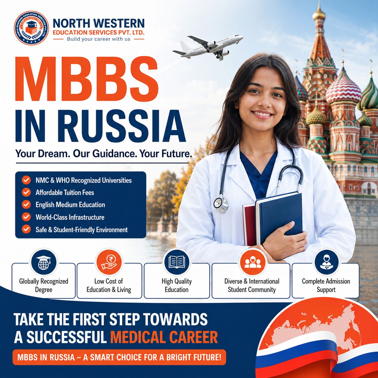 Mumbai, Education, Dream Big. Doctor Bigger. 🩺🇷🇺