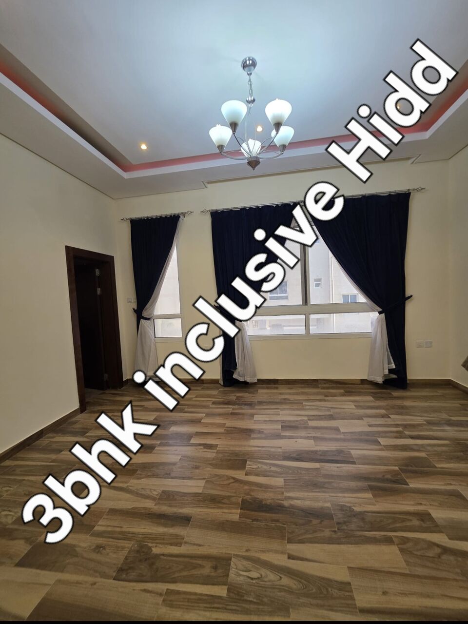 Hidd, Apartments, Flats, Houses & Villas, BHD 280/month,  3 BR,  Flat 3bhk Inclusive Ewa Hidd