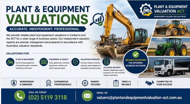 Sydney, Real Estate, Plant And Equipment Valuations In Canberra ACT