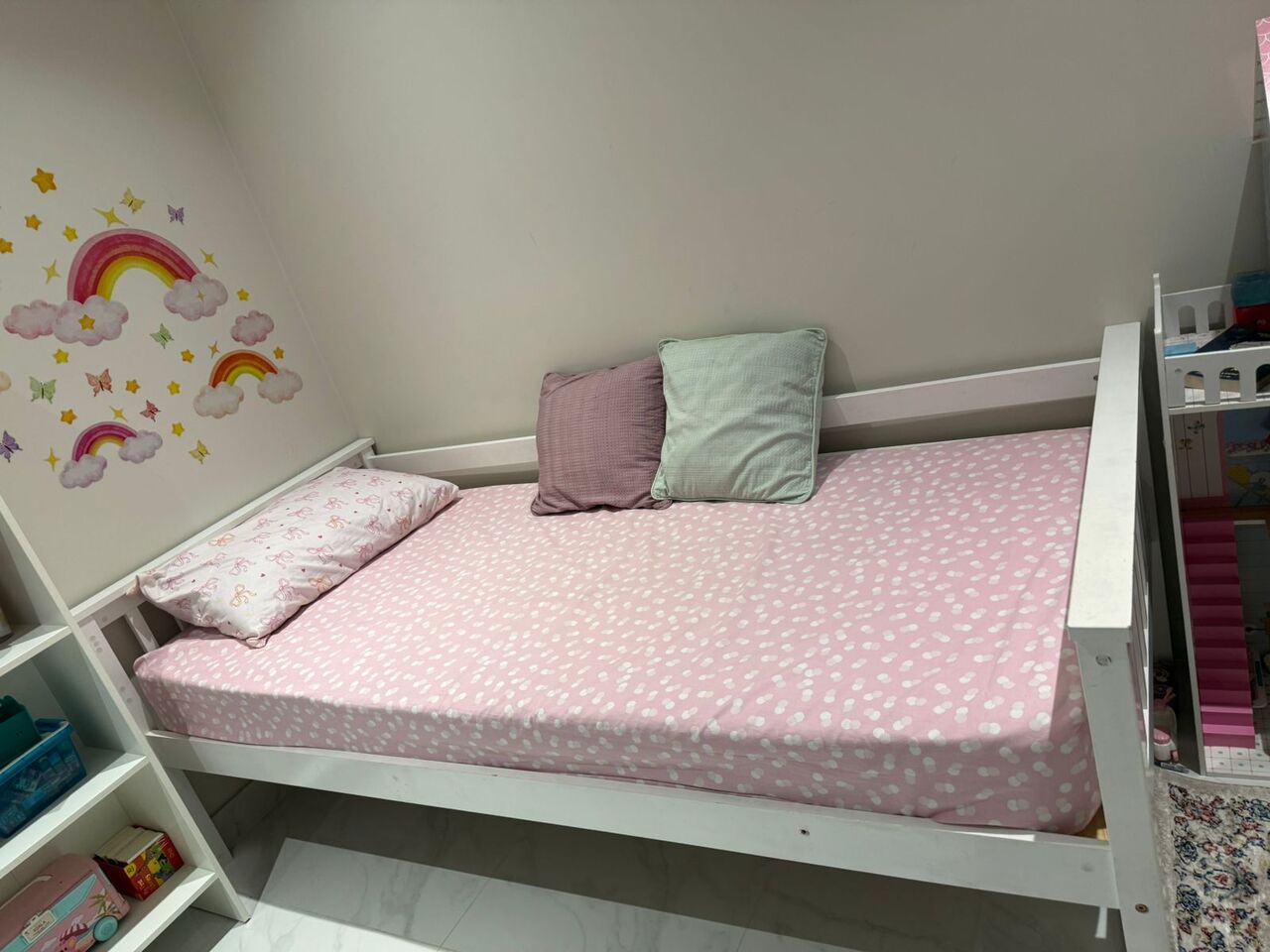 Khobar, Furniture, SAR 600,  2 Kids Bed For Sale With Mattress Which Can Also Be Converted Into A Bunk Bed When Needed.