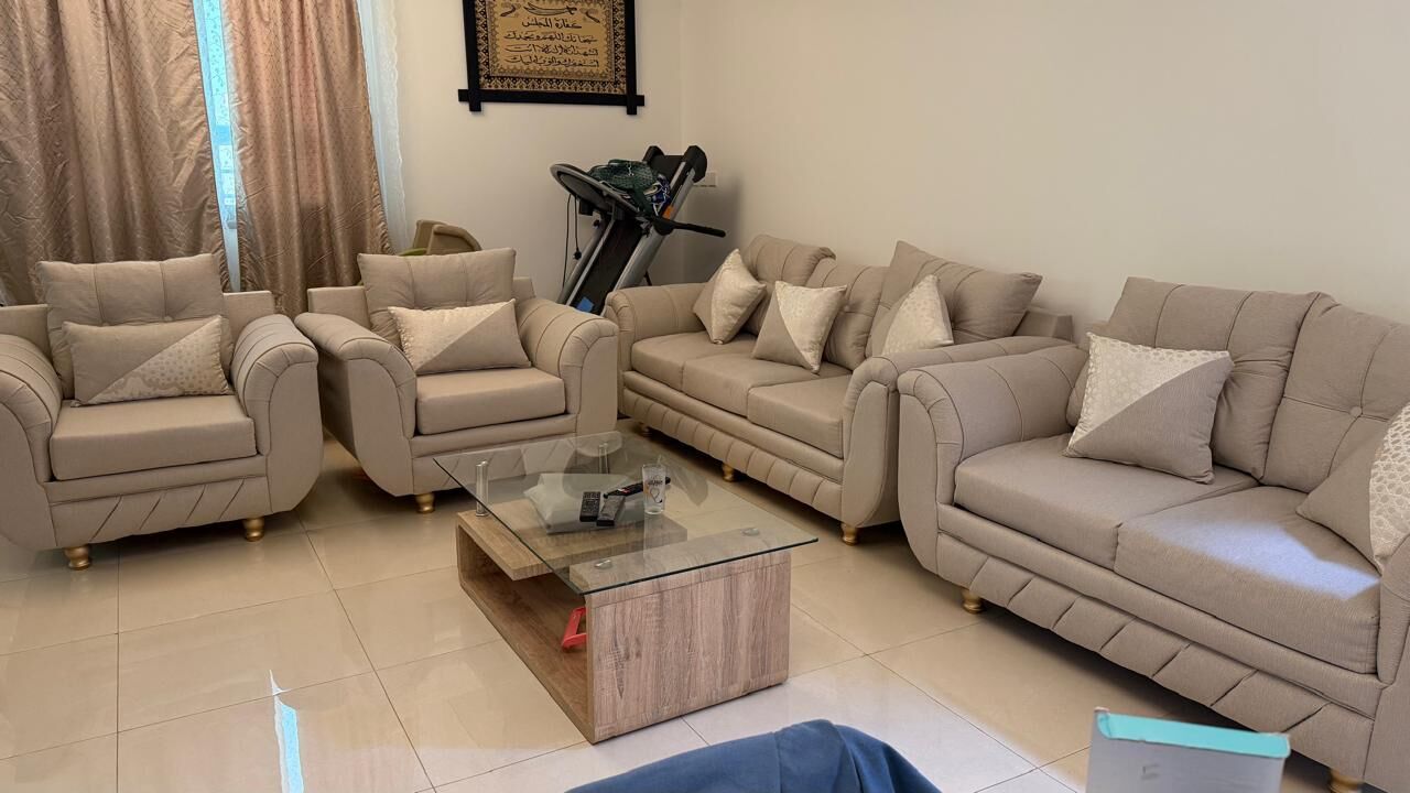 Dammam, Furniture, SAR 2200,  Sofa Set 3+2+1+1 Seater Good Condition