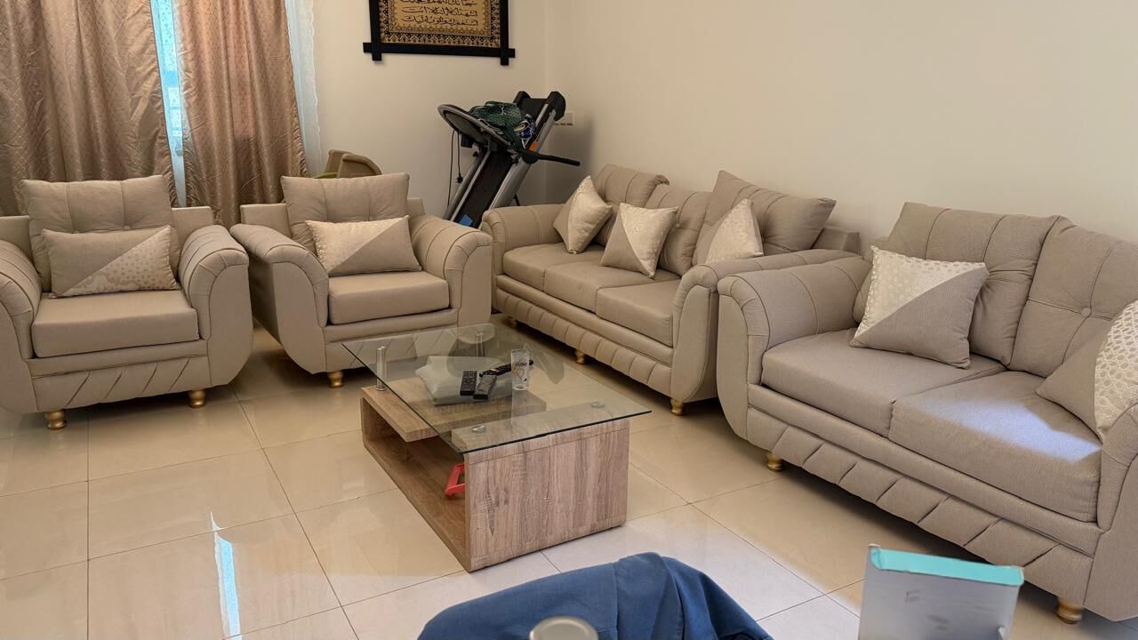 Dammam, Furniture, SAR 2200,  Sofa Set 3+2+1+1 Seater Good Condition
