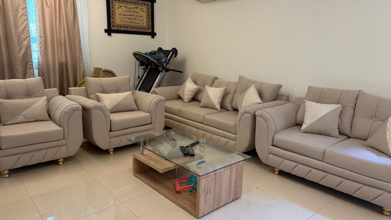 Dammam, Furniture, SAR 2200,  Sofa Set 3+2+1+1 Seater Good Condition