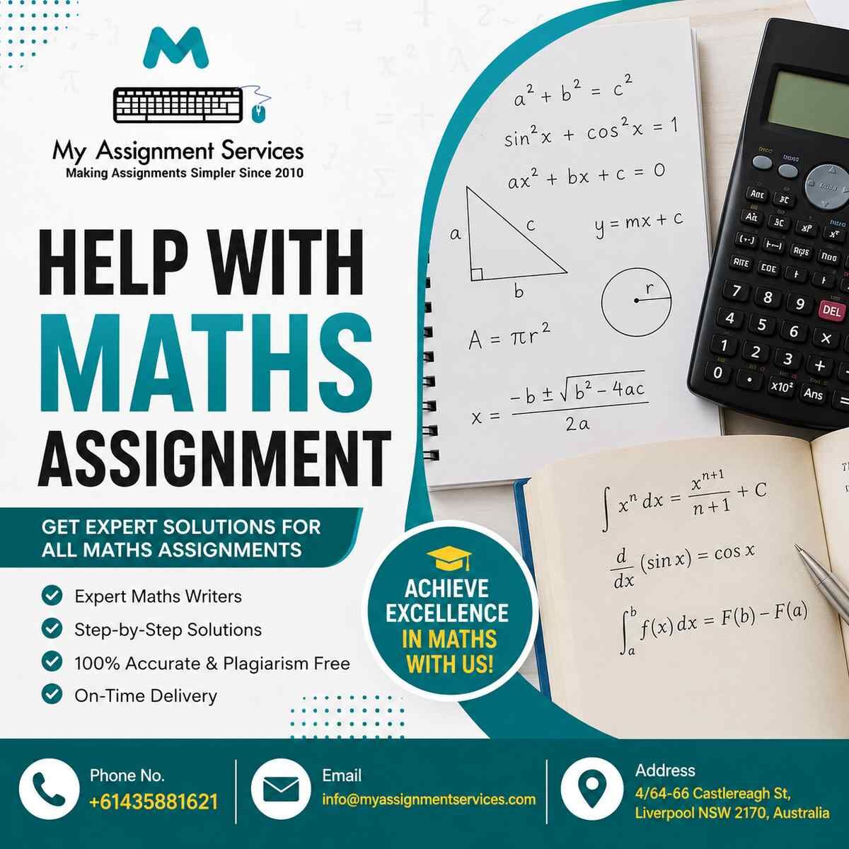 Sydney, Education, Reliable Maths Assignment Support For Students