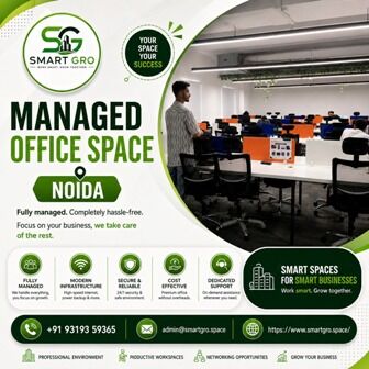 Noida, Offices, What Is A Completed Managed Office Space In Noida?