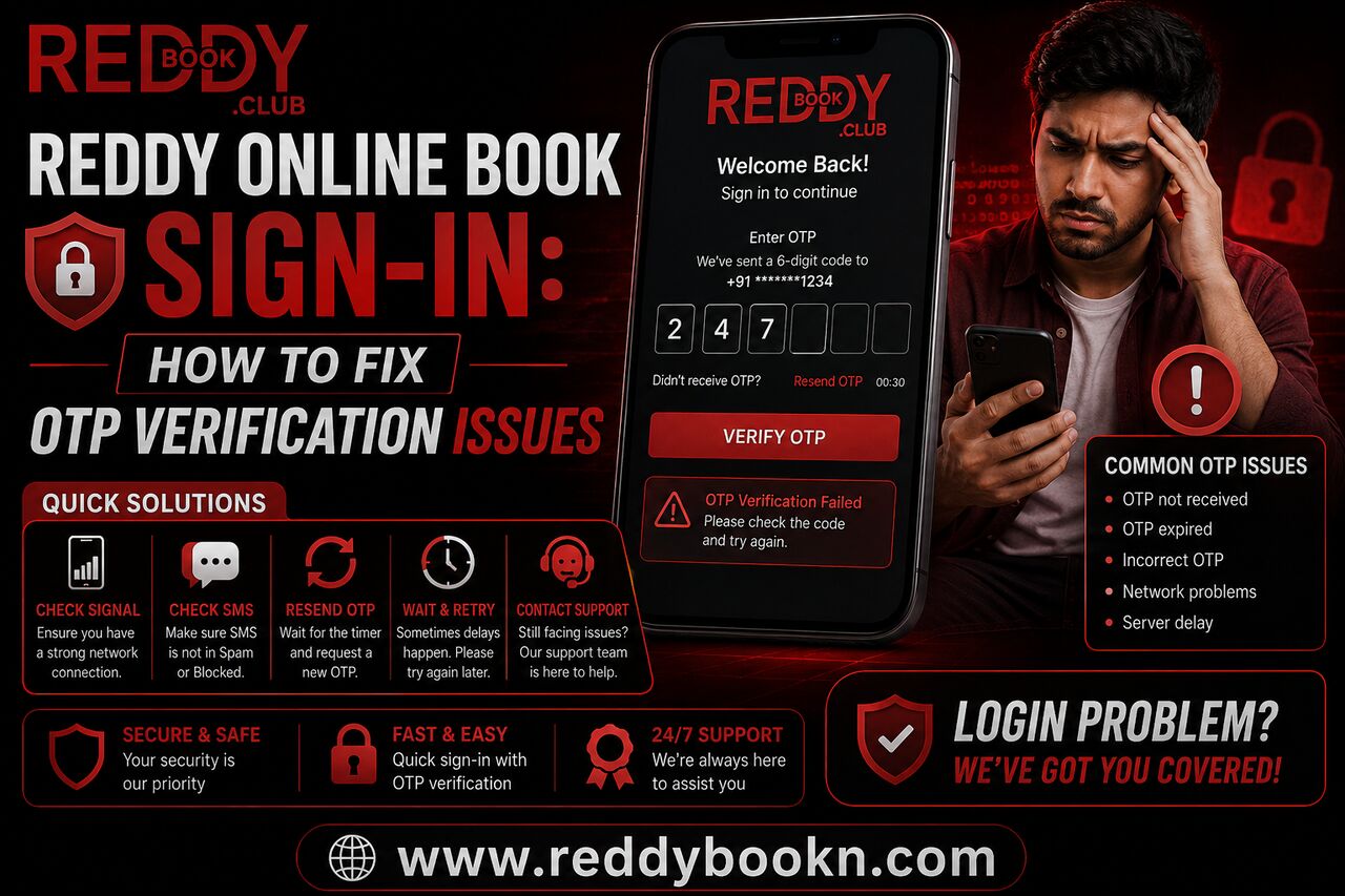 Pune, Business, Reddy Online Book Sign-In: How To Fix OTP Verification Issues