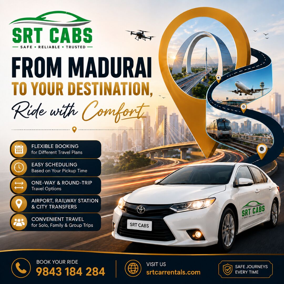 Madurai, Travel, How Do You Book A Reliable Taxi Service In Madurai?