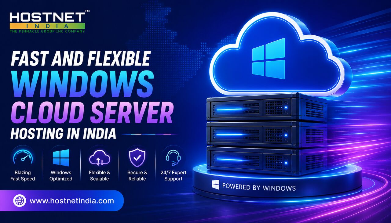 Mumbai, Computer, Fast And Flexible Windows Cloud Server Hosting In India