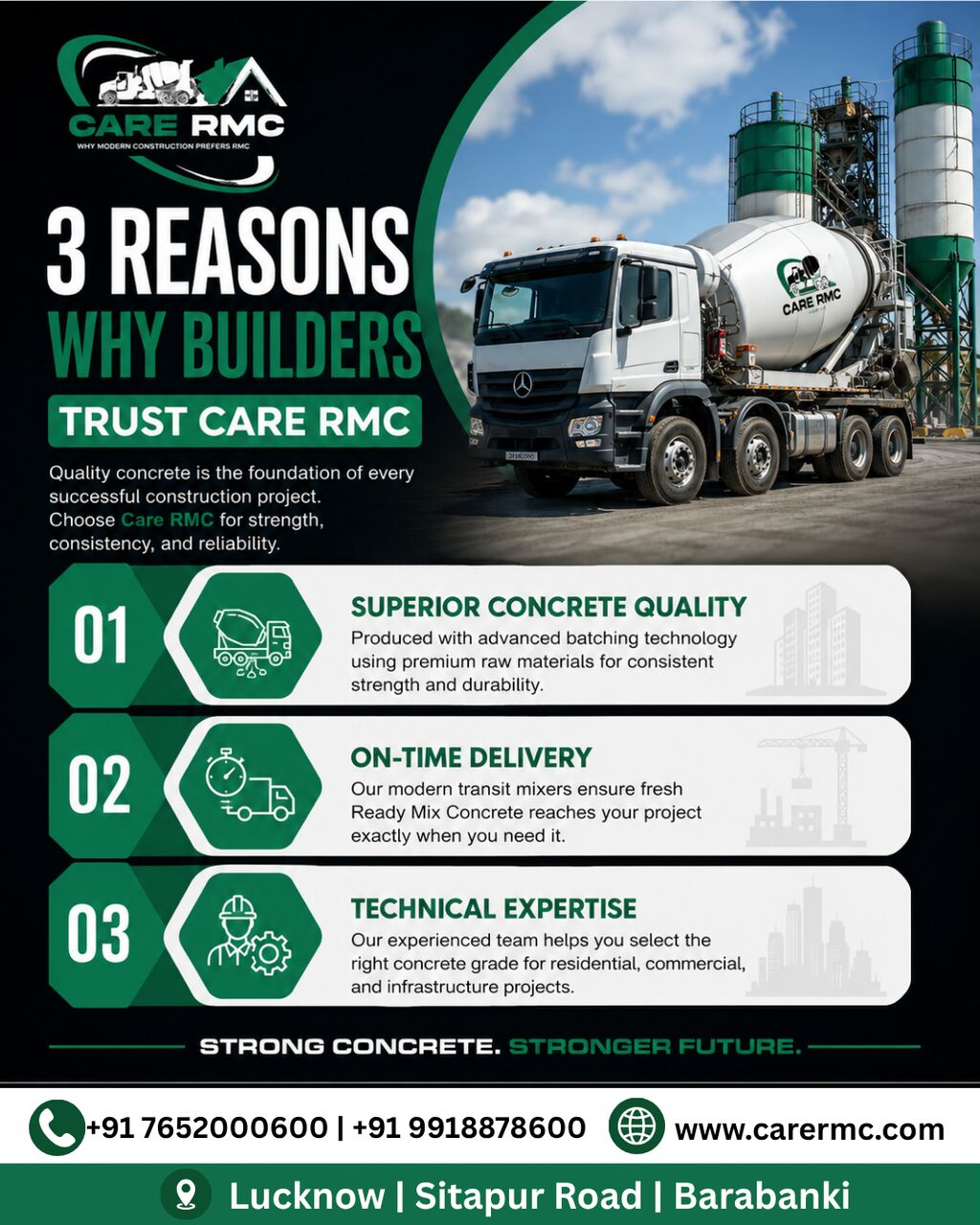 Lucknow, Construction, Trusted RMC Plant In Lucknow For Quality Ready Mix Concrete Solutions