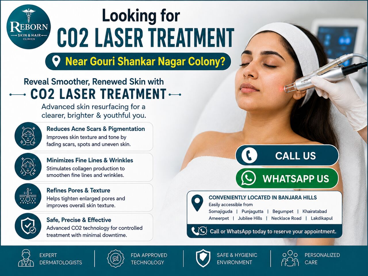 Hyderabad, Health & Beauty Items, INR 4000,  Looking For CO2 Laser Treatment Near Gouri Shankar Nagar Colony, Hyderabad?