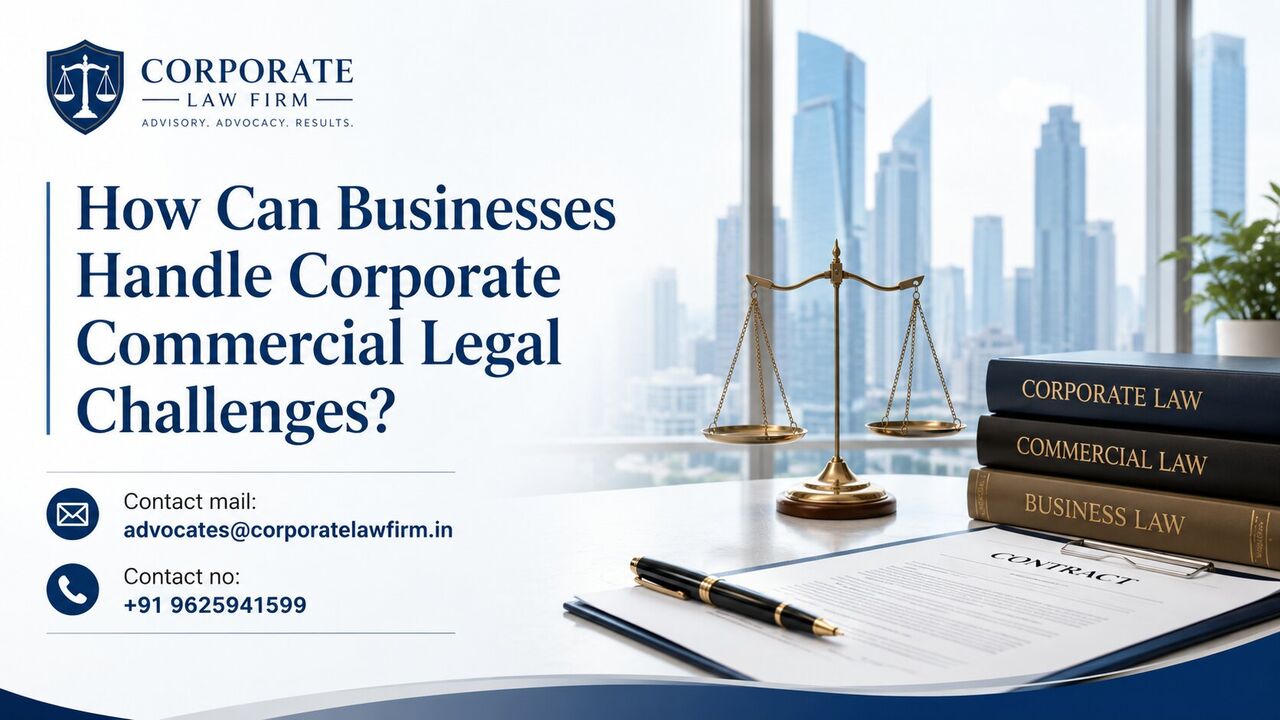 Ghaziabad, Legal, How Can Businesses Handle Corporate Commercial Legal Challenges?