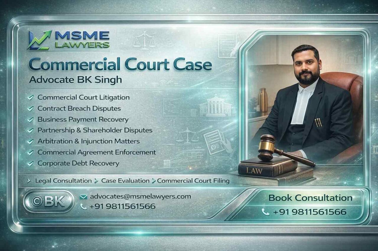 Noida, Legal, How Can A Commercial Court Case Lawyer Resolve Business Disputes Effectively?