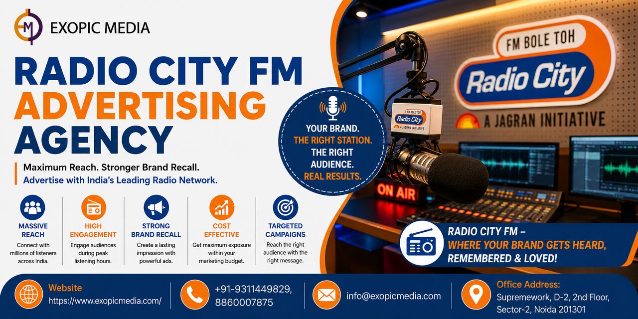 Noida, Marketing, Radio City FM Advertising Agency &ndash; Amplify Your Brand Reach