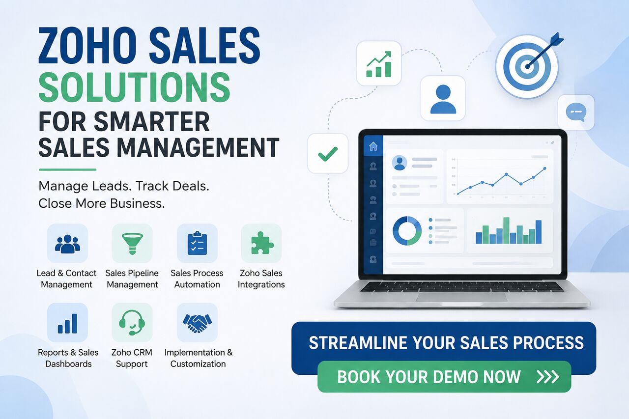 Jaipur, Software, Zoho Sales Solutions For Smarter Sales Management