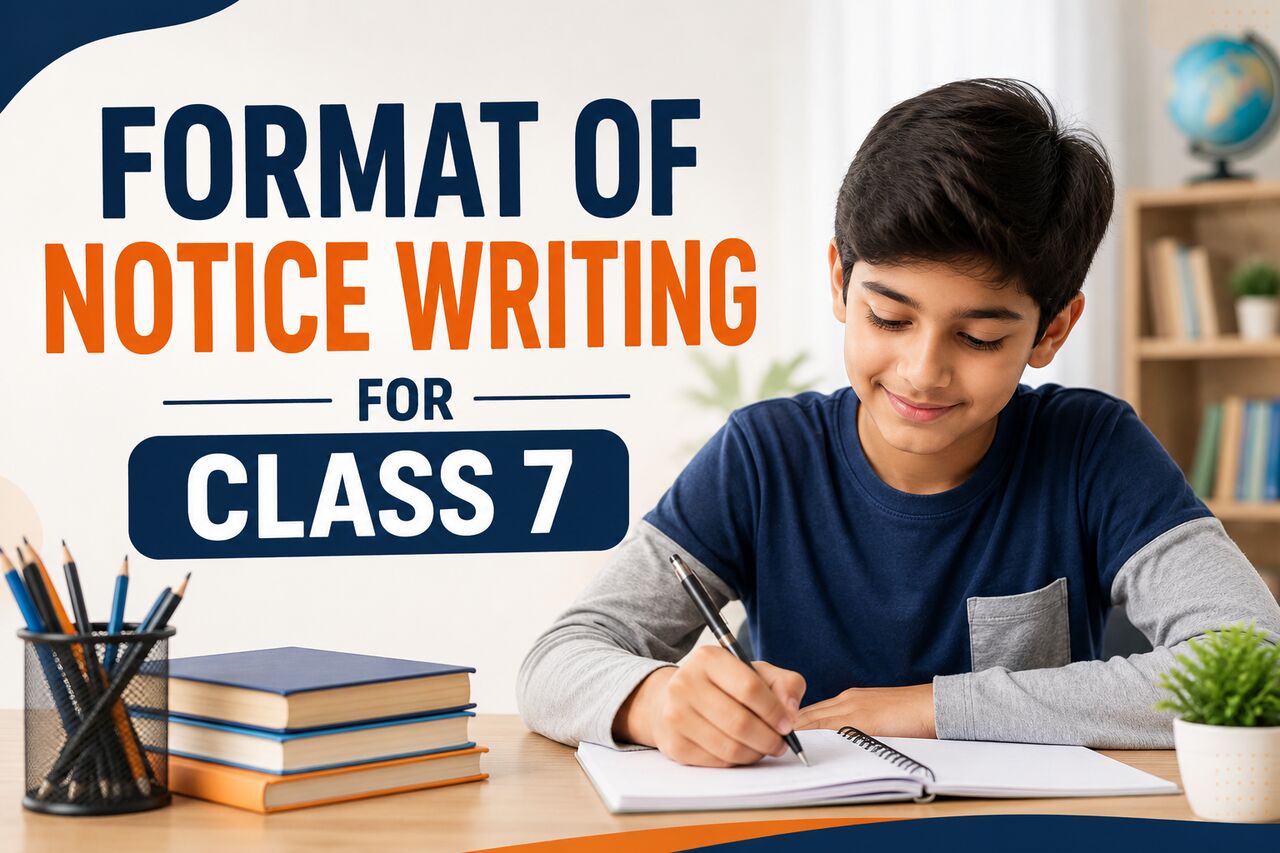 New Delhi, Education, Format Of Notice Writing For Class 7: Complete Guide
