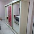 SAR 640,  Furnitures For Sale &ndash; Red & White Large Wardrobe, Dressing Table & 2 Side Tables