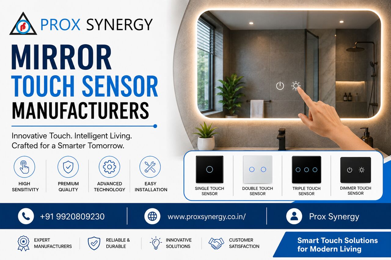 Mumbai, Electronics, Mirror Touch Sensor Manufacturers In Amritsar, India