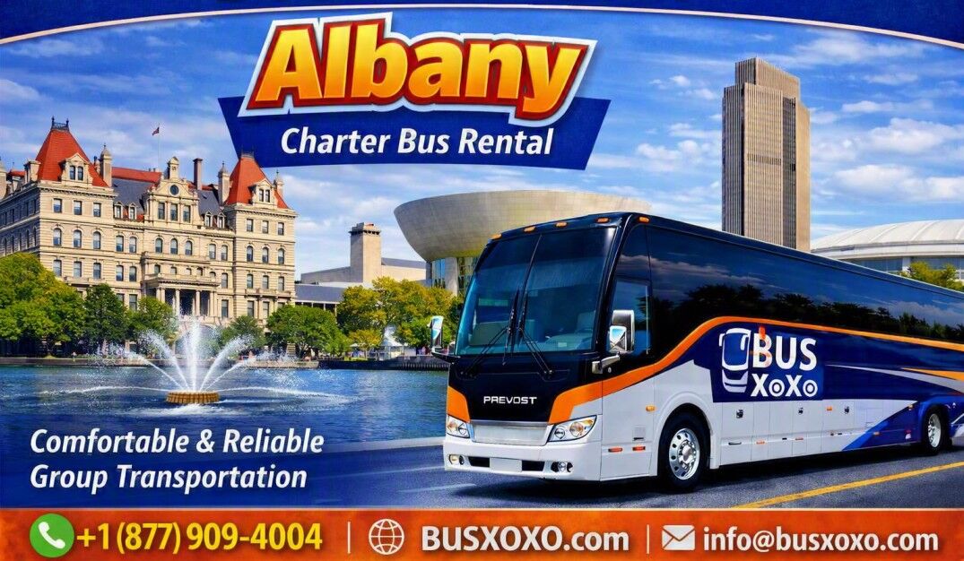 New York, Travel, Plan Stress-Free Group Tours With Albany Charter Bus Rental