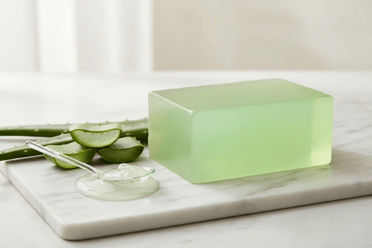 Sharjah, Household Items, High-Quality Aloe Vera Soap Base 1kg &ndash; Shop Online