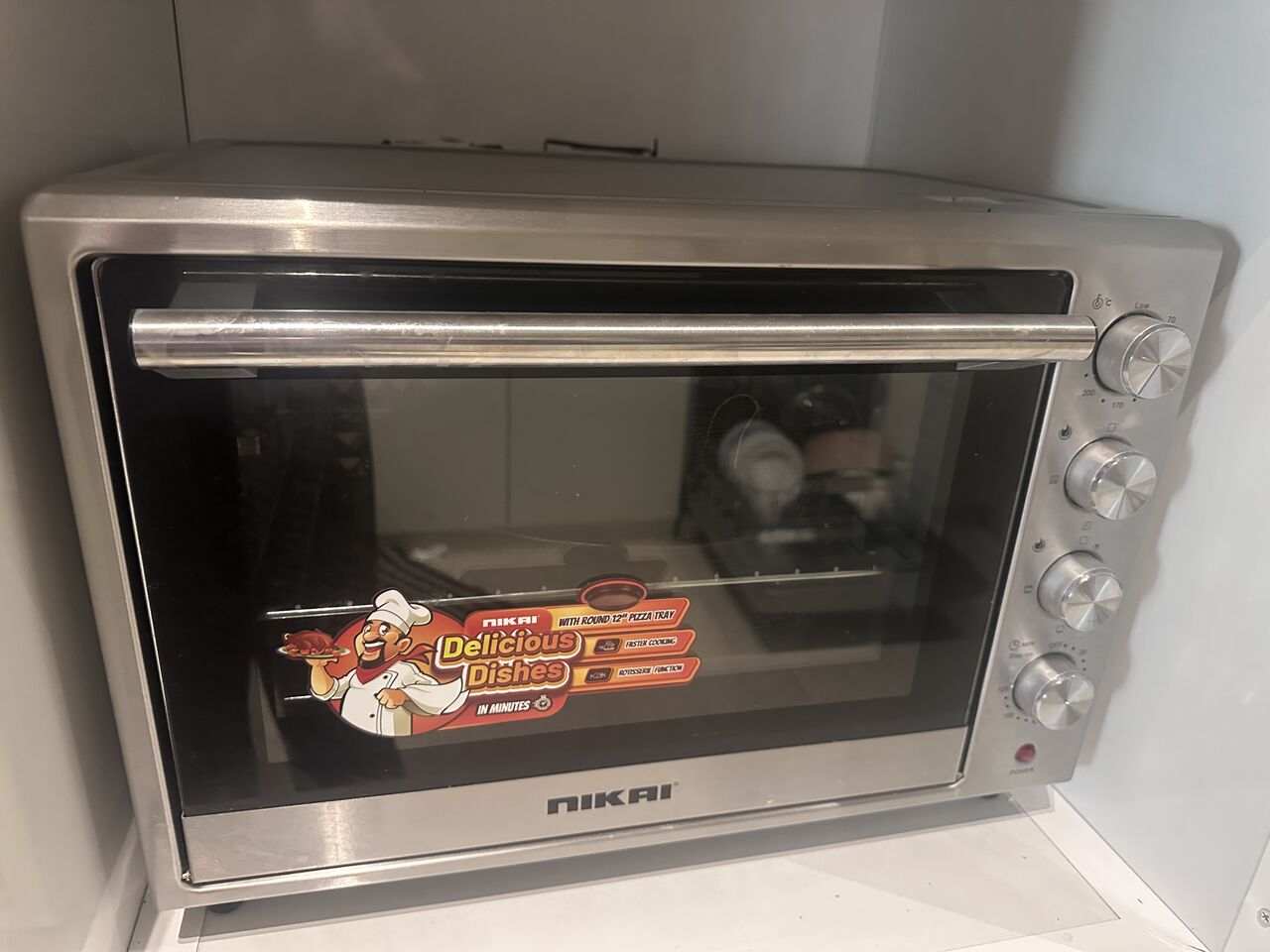 Riyadh, Appliances, SAR 250,  Nikai Convection Oven Under Warranty New Condition