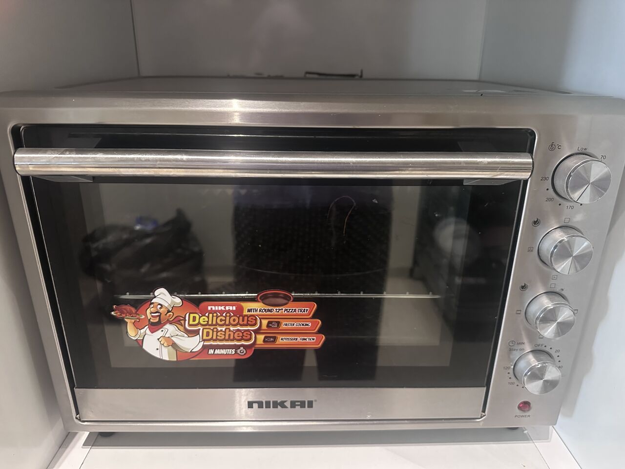 Riyadh, Appliances, SAR 250,  Nikai Convection Oven Under Warranty New Condition