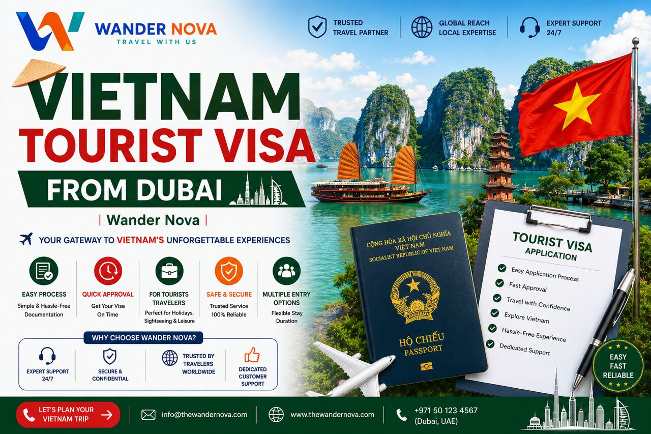 Mumbai, Travel, Vietnam Tourist Visa From Dubai | Wander Nova