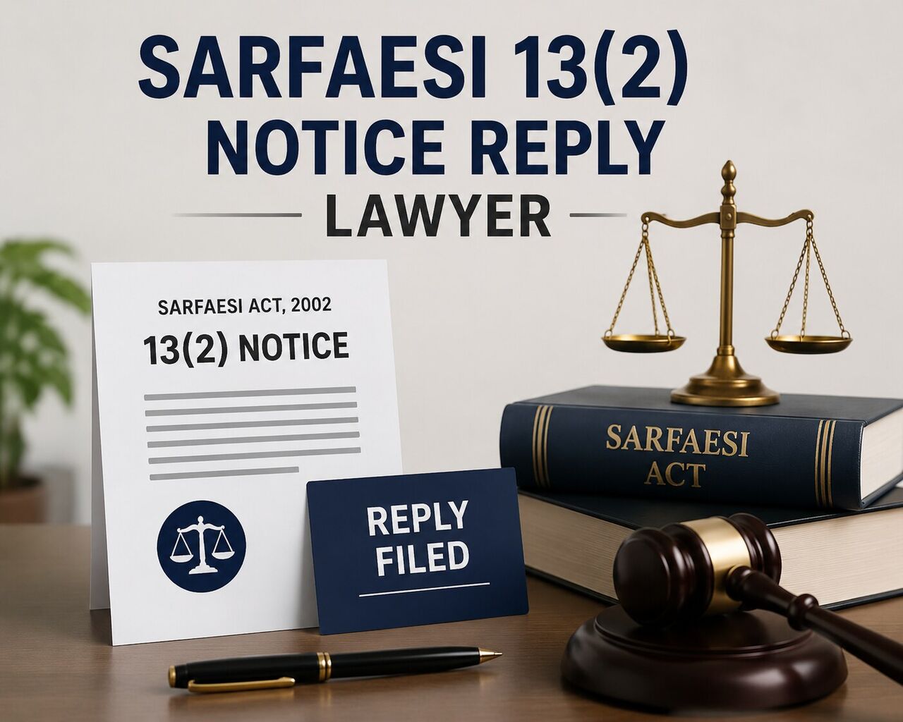 Mumbai, Legal, SARFAESI 13(2) Notice Reply Lawyer For Borrowers?