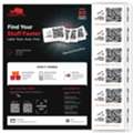 USD 21,  Smart QR Code Storage Labels By Elephant Trax &ndash; 80 Color-Coded Vinyl Stickers For Bins