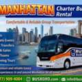 Reliable Manhattan Charter Bus Rental For Comfortable Group Travel