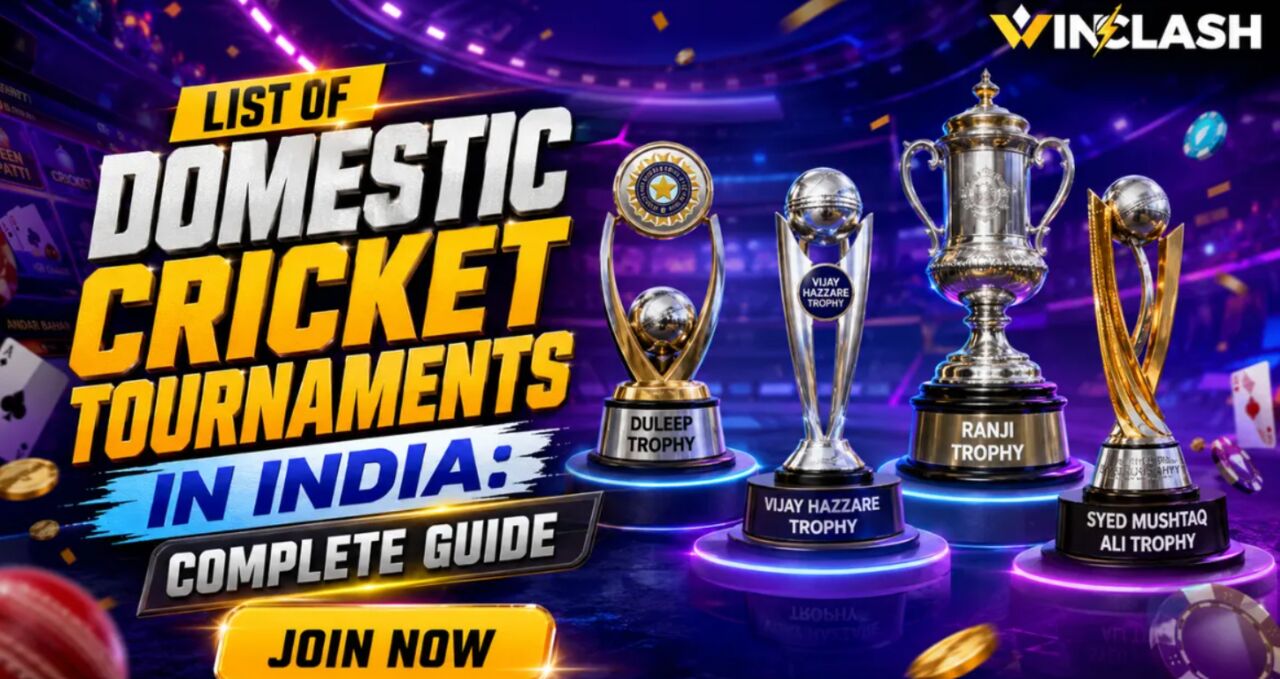 Mumbai, Sports, List Of Domestic Cricket Tournaments In India: From Ranji To T20