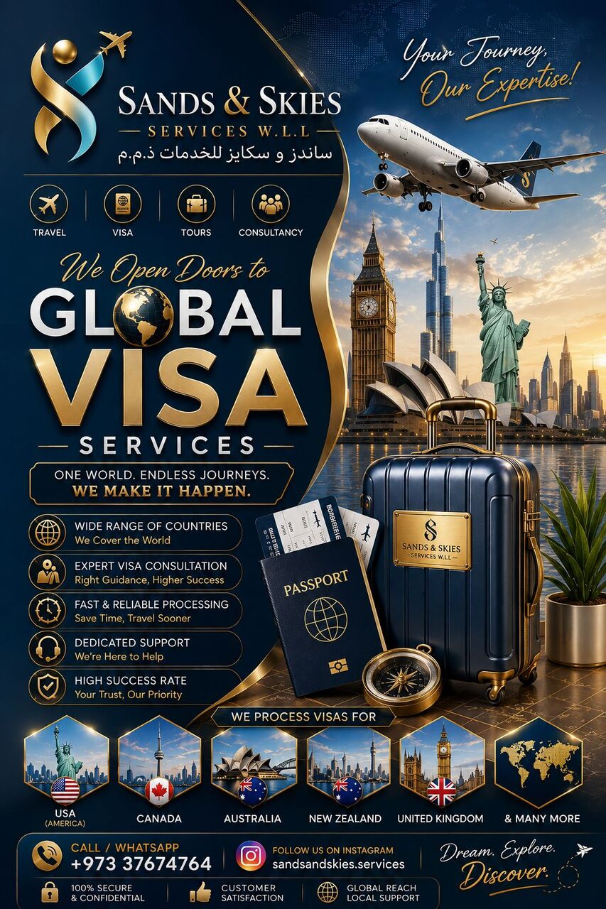 Manama, Marketing, YOUR JOURNEY DESERVES THE RIGHT START ✈️