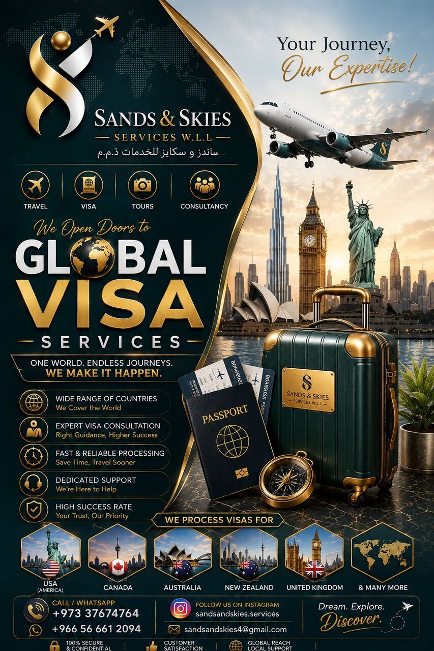 Manama, Marketing, PROFESSIONAL VISA SUPPORT YOU CAN RELY ON