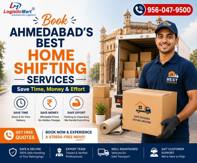 Ahmedabad, Household, Home Shifting Services In Ahmedabad - House Shifting
