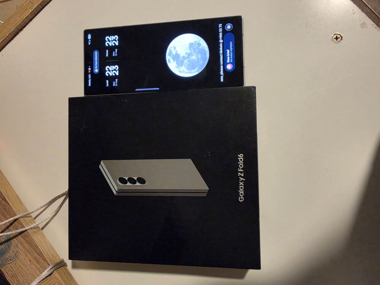 Olaya, Mobile Phones, SAR 3300,  Samsung Fold 6- 512 GB Silver Mobile